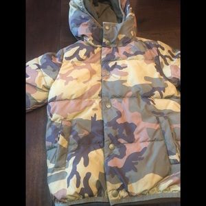 Crewcuts Camouflage Puffy Jacket